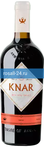 Вино Knar Red Semisweet Wine