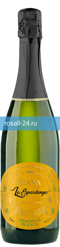 Игристое вино La Espardenya Blanco Semiseco