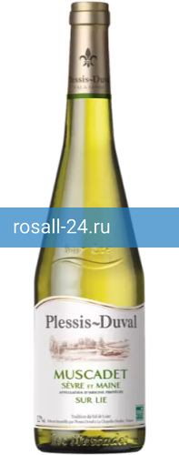 Вино Plessis-duval - Muscadet Smsl