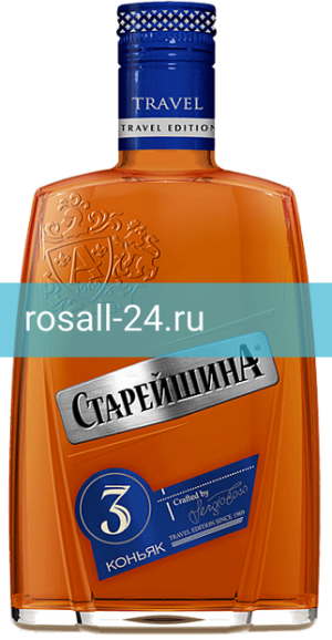 Коньяк Старейшина, 3 летней выдержки